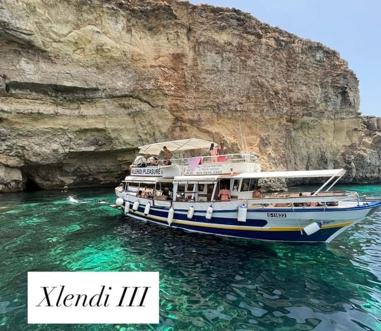 Malta: Comino, Gozo, Blue & Crystal Lagoon, and Caves Cruise - Crystal Lagoon: the 30 to 45 minute color break you will plan your day around