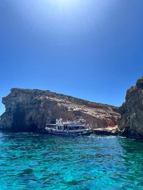 Malta: Comino, Gozo, Blue & Crystal Lagoon, and Caves Cruise - The top deck, jumping off, and how to enjoy it safely