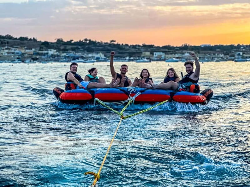 Malta: Crazy Sofa Ride Experience - Gear Up Fast: Helmets, Life Vests, and Practical Hand Tips