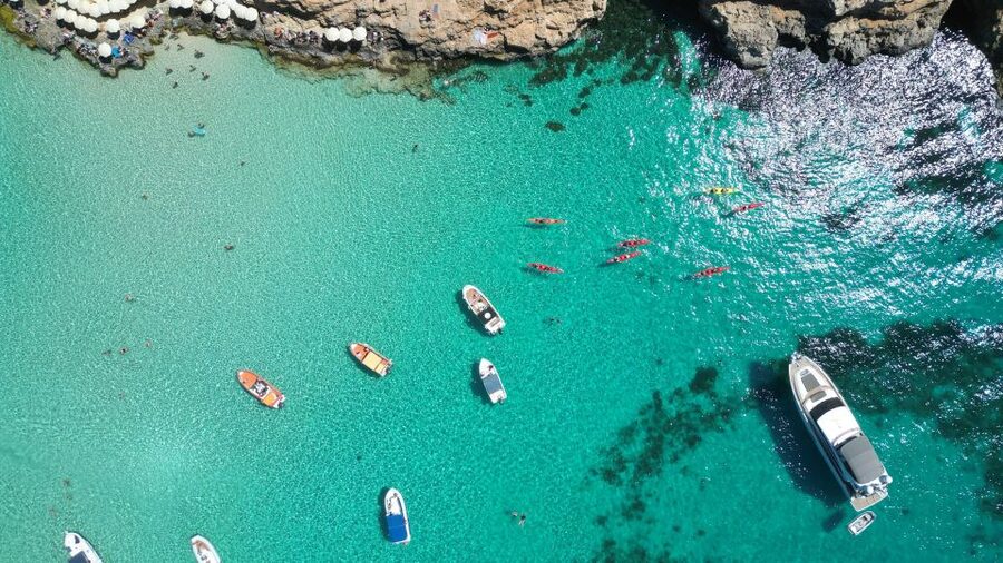 Malta: Crystal/Blue Lagoon, Comino & Gozo Private Boat Trip - Blue Lagoon and Comino Coves: Caves, Anchors, and Photo Windows