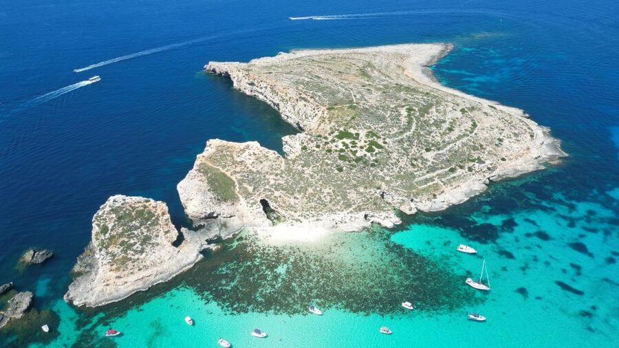 Malta: Crystal/Blue Lagoon, Comino & Gozo Private Boat Trip - On Board Comfort: Shade, Bluetooth Audio, Ice Cooler, and Gear