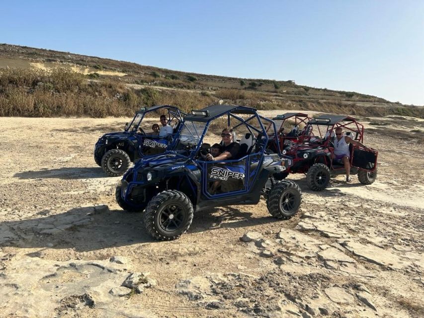 Malta: Full-Day Gozo Buggy Tour with Lunch & Boat Ride - Lunch on Gozo: what 3 courses feels like in real life