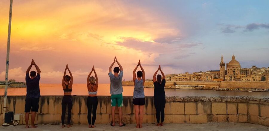 Malta: Game of Thrones Location Yoga Class - What to Bring: Mat or Thick Towel, Plus Water