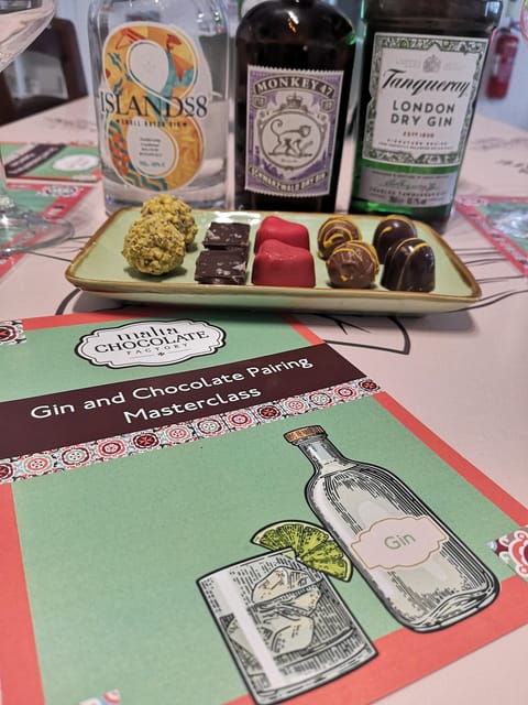 Malta: Gin and Chocolate Pairing Workshop - Key things that make this workshop worth your time