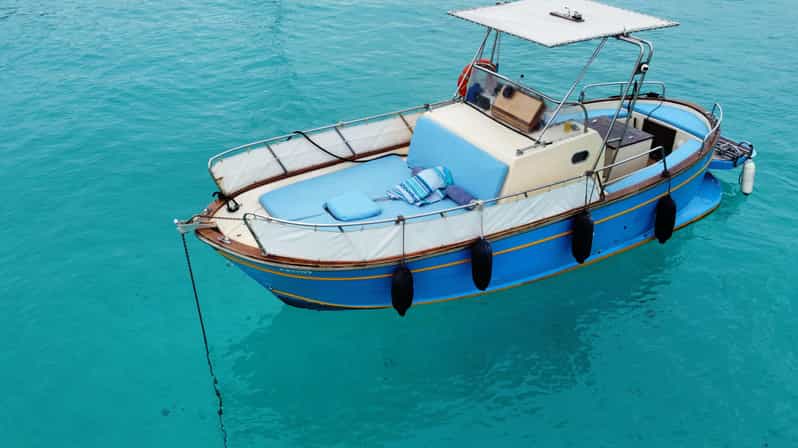 Malta Gozo & Comino: Boat Tour Best Price w/inclusions 4 hrs - Crystal Lagoon swim stop: photos, snorkeling, and cave views