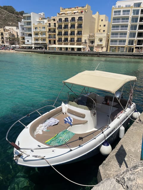 Malta:Gozo,Comino,Crystal/BlueLagoon&Caves Private Boat trip - Skipper George, discreet service, and a private feel