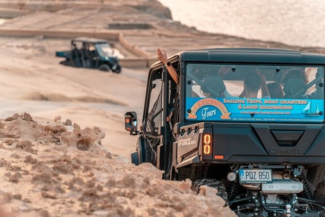 Malta: Gozo Full Day Buggy Tour with lunch and Comino Stop - Sanap Cliffs and Xewkija Church: Quick Scenery Pass-By Moments