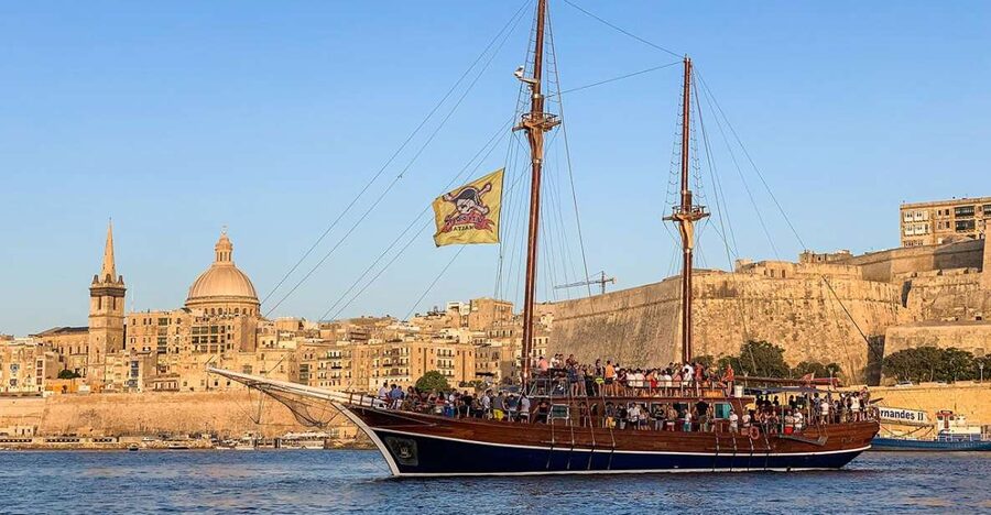 Malta: Lazy Pirate Boat Party with Drinks & Food - Key Highlights at a Glance