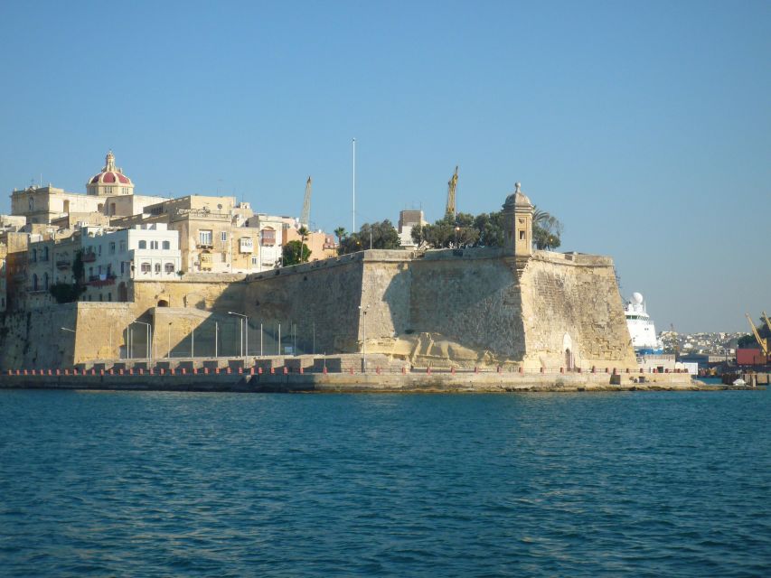 Malta: Panoramic Cruise around Malta's Harbours and Creeks - Valletta From the Water: St Paul’s Cathedral and Fort St Elmo Area