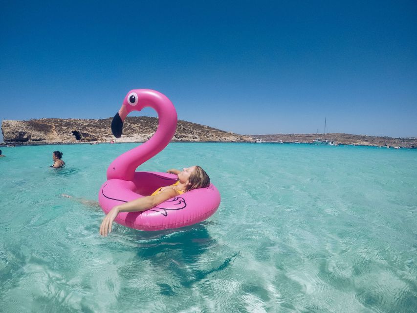 Malta: Private Boat Charter to Blue-Lagoon, Gozo & Comino - Blue Lagoon, Cominotto Beach, and Cominotto Reef: where you should spend your swim time