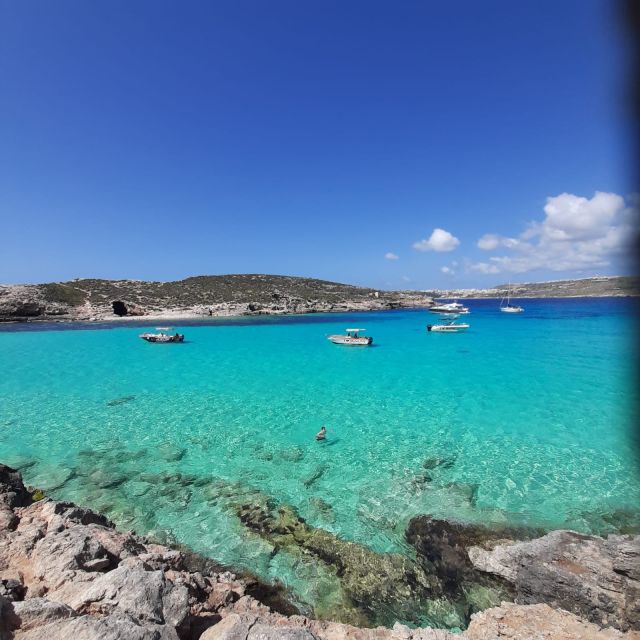 Malta: Private Boat Charter to Blue-Lagoon, Gozo & Comino - Santa Maria Caves, arch-shaped viewpoints, and the cave-hopping factor