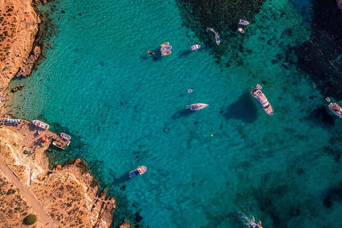 Malta Private Boat Trip: Blue Lagoon, Gozo and Comino T3 - Gozo by boat: Mgarr Harbour, Hondoq Bay, Halfa Rock, and Zreizaq Beach