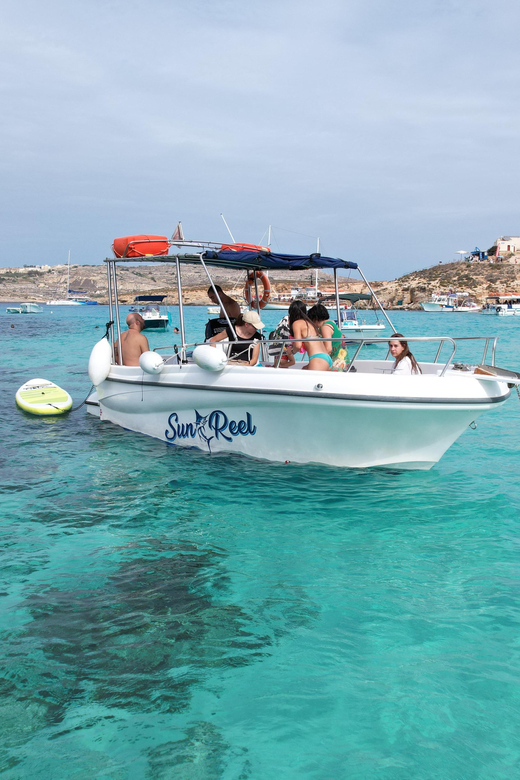 Malta: Private Boat Trip to Comino, Blue Lagoon & Gozo - Crystal Lagoon and its sea caves: where snorkeling feels different
