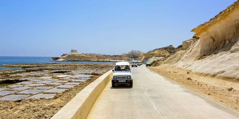 Malta: Private Jeep Tour of Gozo with Lunch - The jeep portion: what off-road access changes for your day