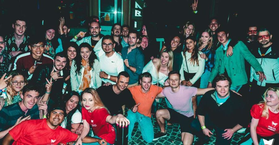 Malta: Pub Crawl of Paceville and St Julian's with Drinks - Riverside welcome bar and the St Julian’s Coast moment