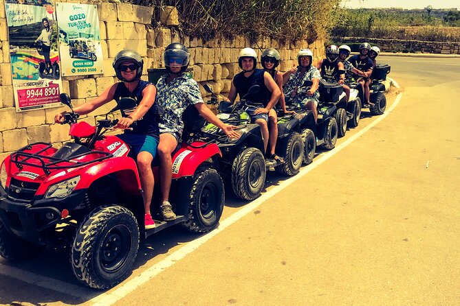 Malta Quad Bike Tour - Stop 5: Golden Bay Swimming Stop, Sandy Beach Time