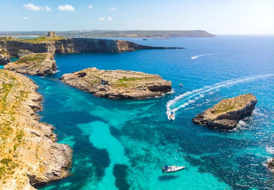 Malta: Roundtrip Ferry to Comino Blue Lagoon w/Gozo Option - Timing your day for the Comino Sea Caves pass