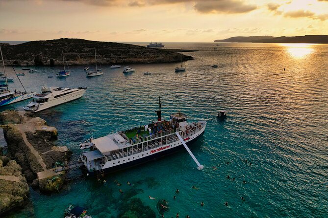 Malta Sunset Boat Tour: Bugibba to Comino Blue Lagoon Cruise - A 5:15 pm start that turns Malta into golden hour