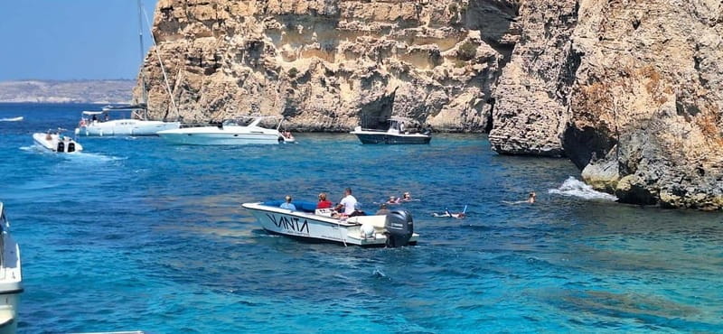 Malta: The Three Islands Private Boat Tour - Comino and the big lagoon moments without the crowd crush