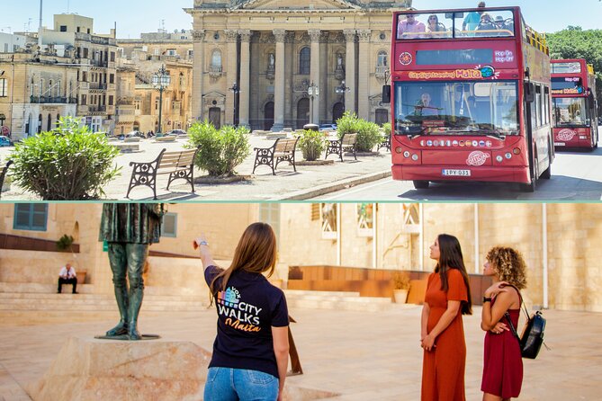 Malta: Walking Tour + Hop-on Hop-off Bus Tour + Boat Tour - Hop-On Hop-Off Bus: Manoel Island, Lazzaretto, and Flexible Timing
