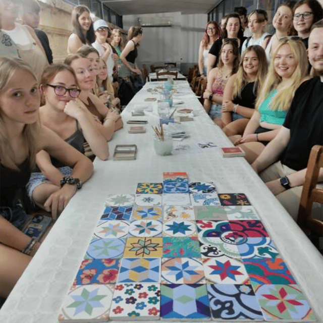 Maltese Tile - Souvenir painting workshop with local - What to Expect Day-of: Small Group, Calm Pace, and Real Local Talk