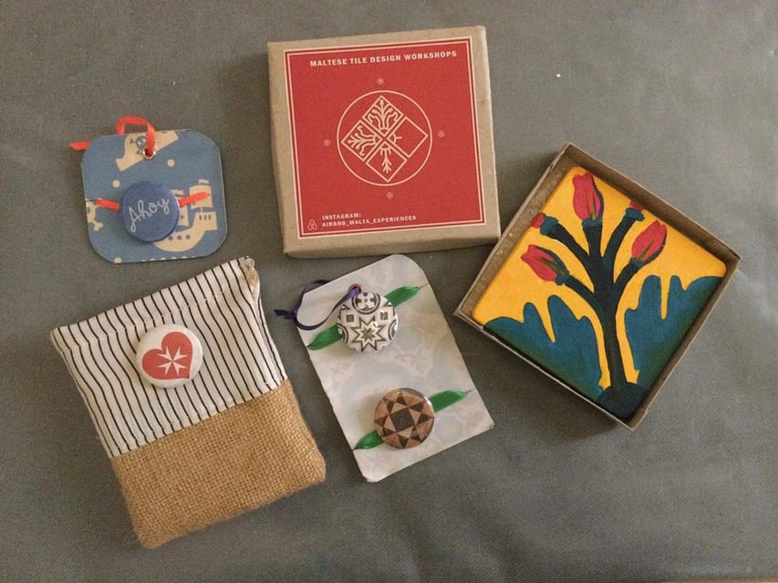 Maltese Tile - Souvenir painting workshop with local - Who You’ll Meet, and What You Learn Before Paint