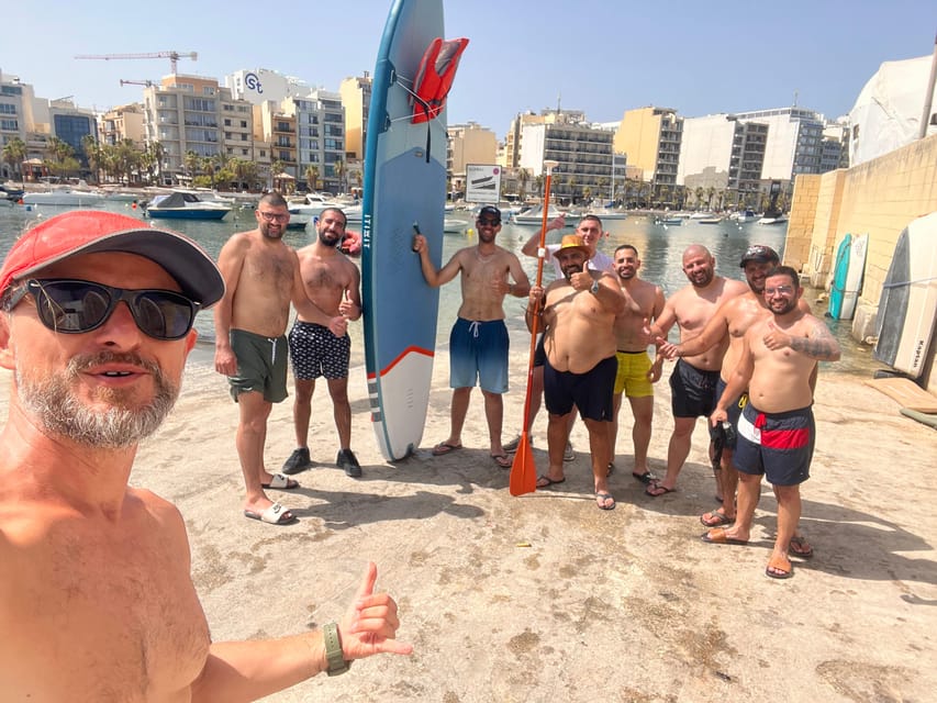 Manoel Island SUP Adventure - Small group SUP coaching, and what the 2 hours really feels like