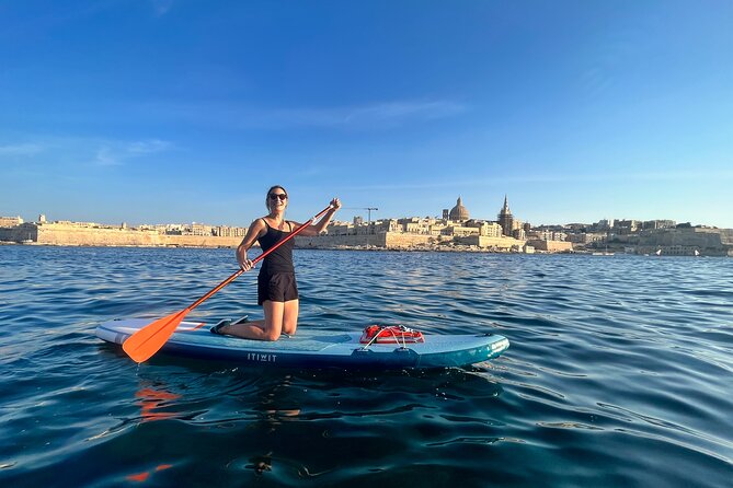 Manoel Island SUP Adventure - Manoel Island, Fort Manoel, and Valletta from the waterline