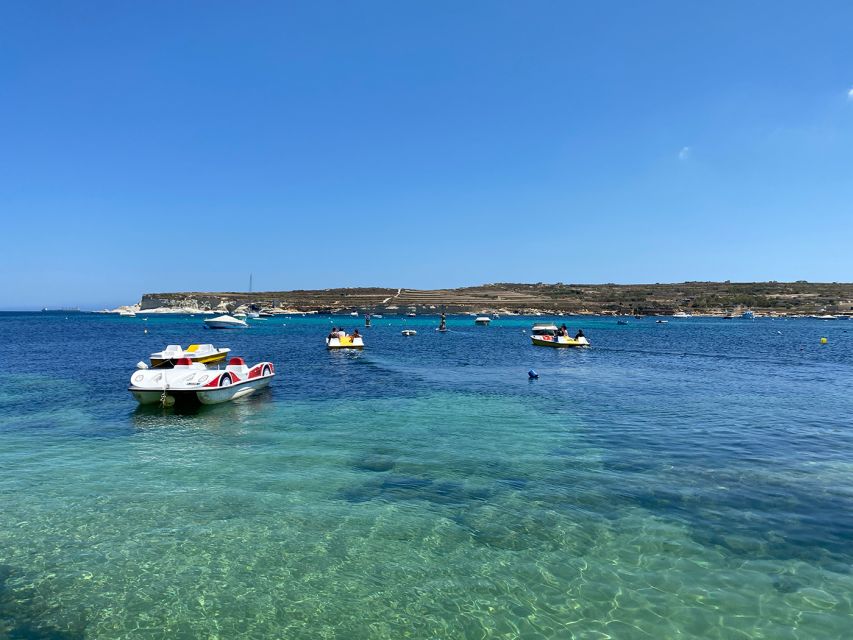 Marsaskala: Paddle Boat Rental in St. Thomas Bay - Your 1-Hour Route in St. Thomas Bay: Sea Caves Cliffs and Hidden Windows