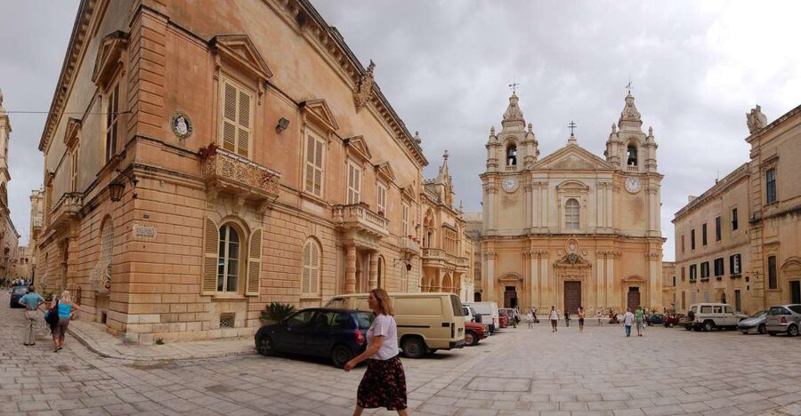 Mdina: St. Paul's Cathedral and Mdina Museum Entrance Ticket - The cathedral’s inlaid marble floor and frescoed ceiling