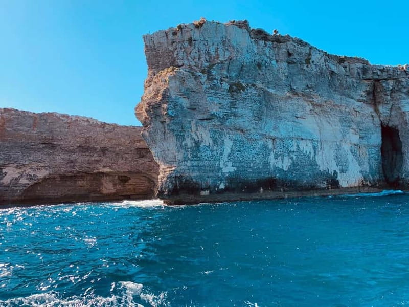 Mellieha: 1:00pm Speedboat round Comino Caves 2h Blue Lagoon - Group pace, safety reality, and weather changes