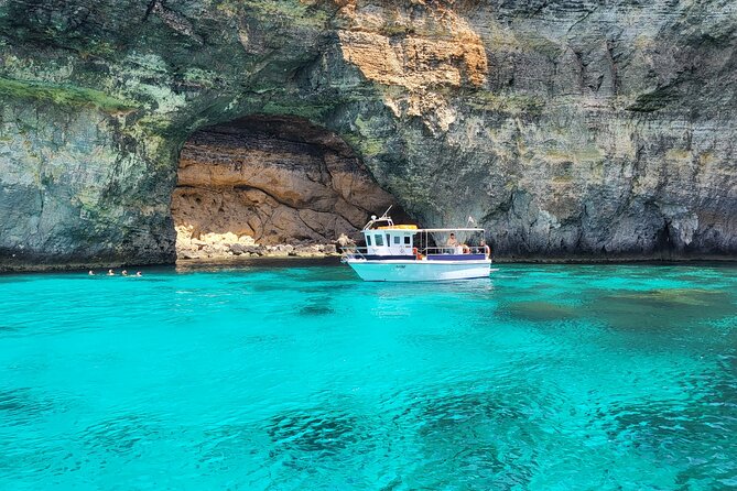 Mellieha: Gozo, Comino, Sea Caves, and Blue Lagoon Cruise - Onboard vibe: what’s included, what you can buy, and how the day flows