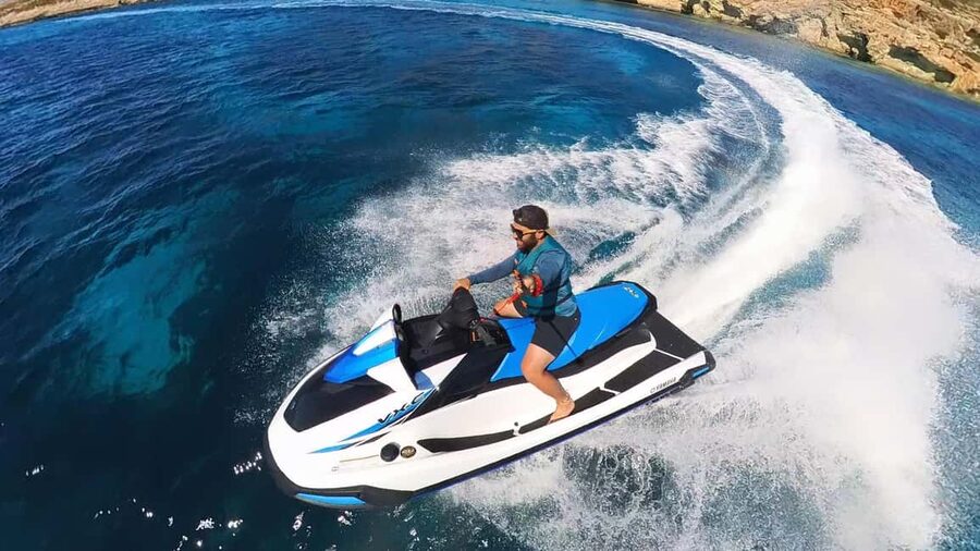 Mellieha: Jet Ski Rental - Where You Start: Cirkewwa (Near the Big Jet Ski Sign)