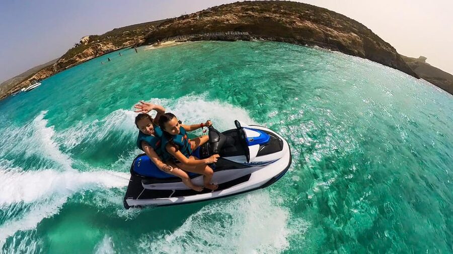 Mellieha: Jet Ski Rental - The Jet Ski Itself: 2024 Model, New-Machine Feeling