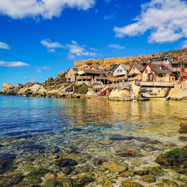 Mellieha: Popeye Village Malta Filmset Entry Ticket - Upper and lower village areas, roaming time, and the “walk the set” feeling