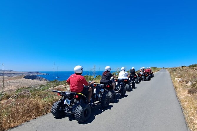 North Malta Quad Bike Tour with Land or Sea Views and Swimming - Swimming at Armier Bay, Weather Check and How to Prep