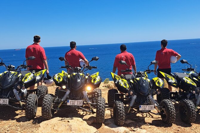 North Malta Quad Bike Tour with Land or Sea Views and Swimming - What the 4-Hour Quad Tour Feels Like, Timing, Stops, and Bumps