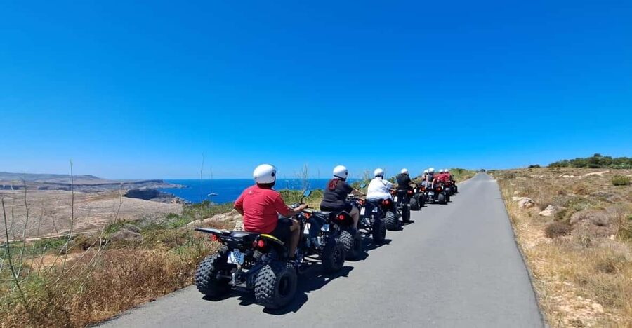 North Malta: Quad Bike Tour with Scenic Land, Sea & Swimming - Returning to Base and Getting Back to Your Hotel