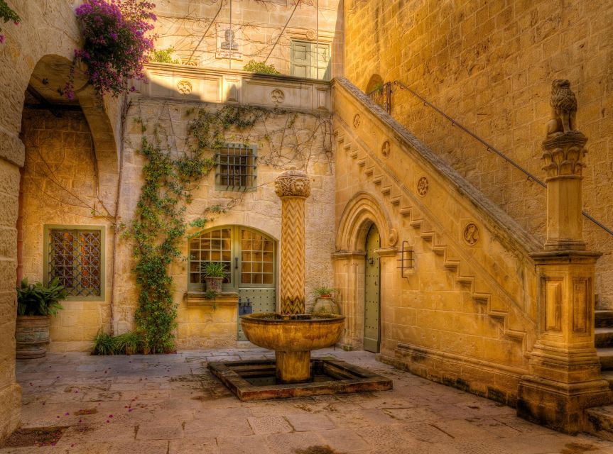 Palazzo Falson Historic House Museum entrance ticket - Coffee and views on the upper terrace