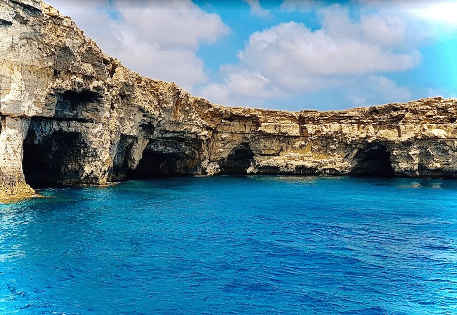 Party Prowl: Crystal Lagoon, Gozo, Santa Maria Caves, Malta - The onboard kit you actually use, WiFi, sun deck, and snorkel gear