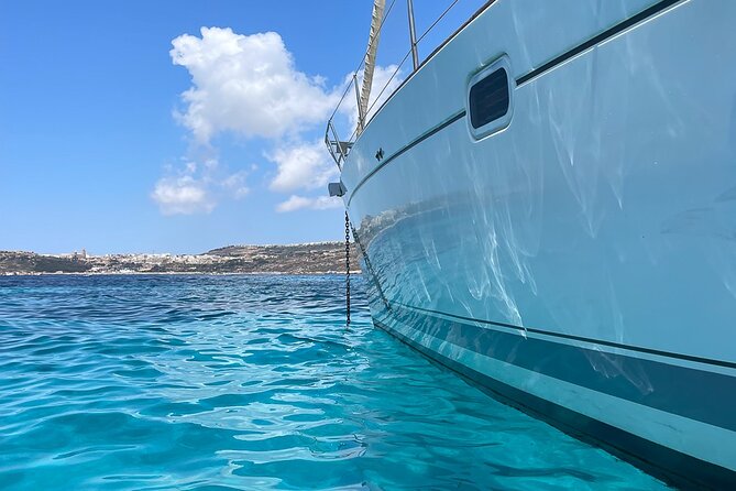 Private 8 Hours Boat Charter Trip in Malta - Stop 1: Blue Lagoon for your main swim and first big wow