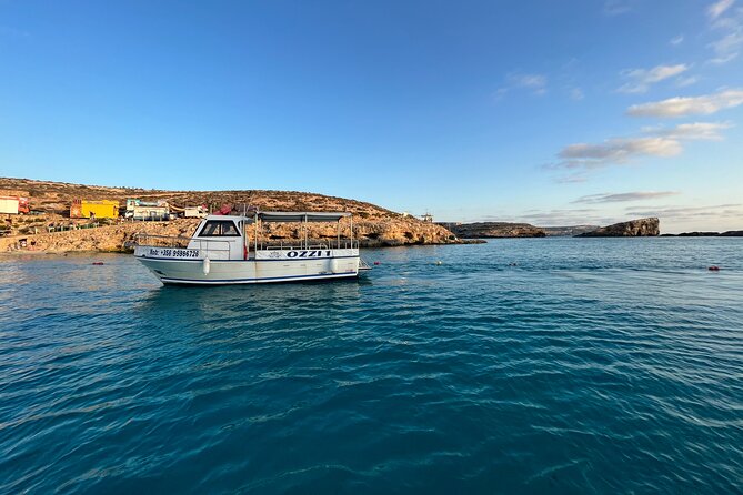 Private Boat Charter Blue Lagoon Crystal Lagoon and Comino - Key highlights at a glance