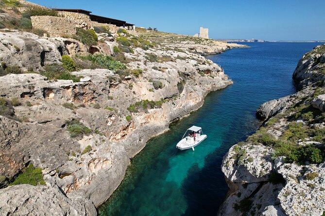 Private Boat Charter Comino, Blue Lagoon, Crystal Lagoon, Gozo - The Santa Maria and lagoon combo, why it works together