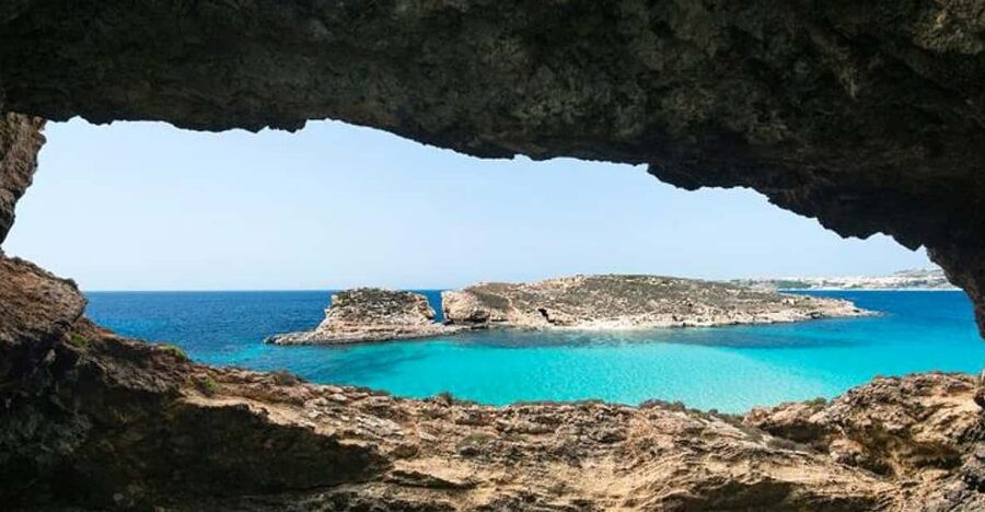 Private Boat Tours From Malta/Gozo: Comino & Blue Lagoon - Comino cave route: Crystal-clear views from Lantern Point to Lovers Cave