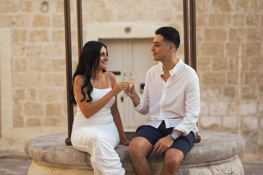 Private Couples Photoshoot in Malta - Scheduling in Malta: morning, afternoon, and evening for the mood you want