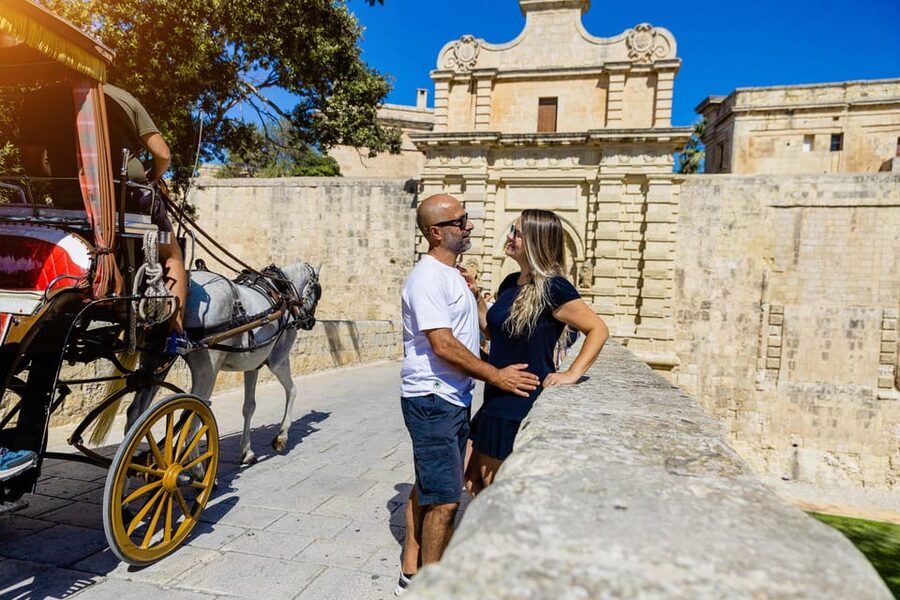 Private Photoshoot in Malta - The real magic: professional direction that makes you feel comfortable
