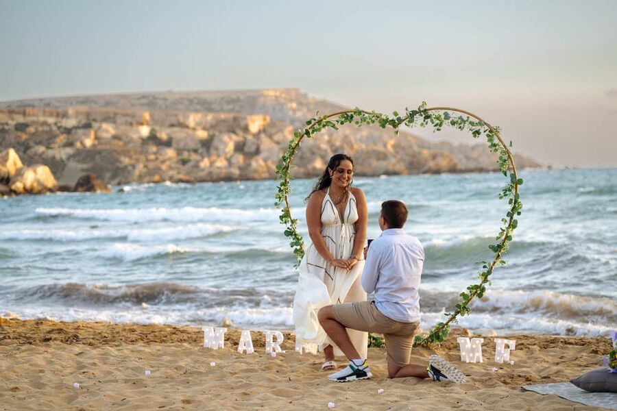 Proposal Photoshoot with Professional Photographer in Malta - Why This Malta proposal photoshoot feels special, not staged