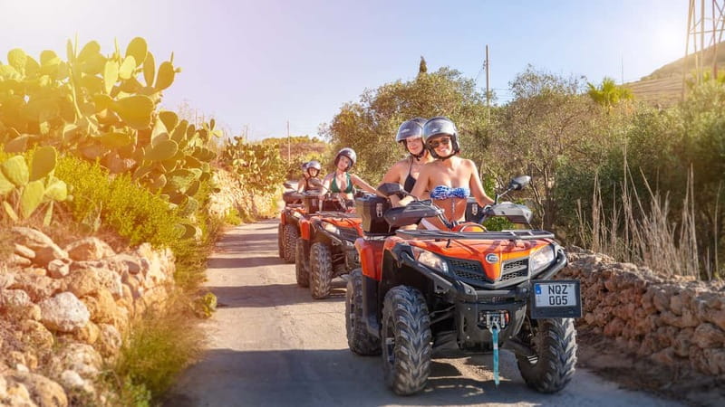 Quad Bikes Rental in Gozo (With GPS Map Included) - GPS Map on Your Phone, Route Ideas, and Navigation Reality