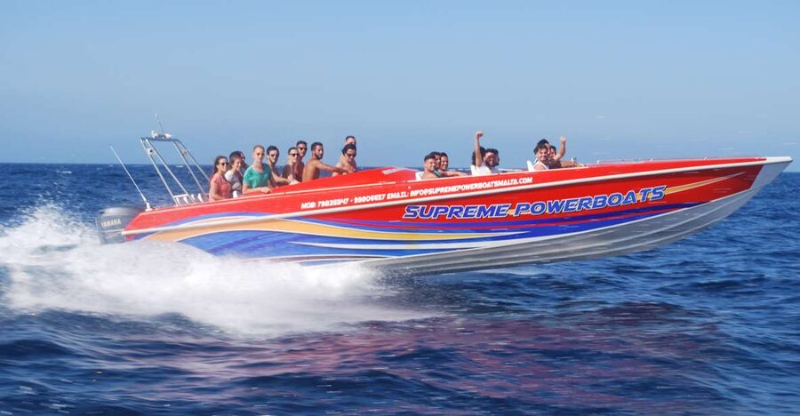 Sliema: Powerboat Trip to Gozo with Caves and Island Stop - Cave Tour and Swim Time: Clear Water, Rock Formations, and Wet Clothes