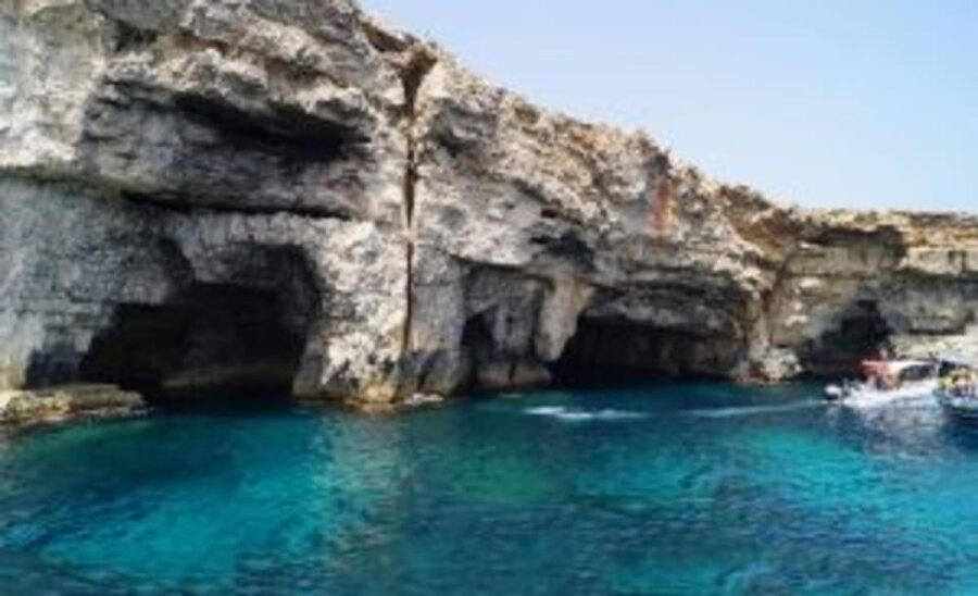 St Julian's: Comino Blue Lagoon Half Day - Meeting point at Corinthia Verdi, black gate to the jetty